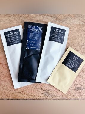 Davines Shampoo, Conditioner, Intensive Treatment & Hair Oil